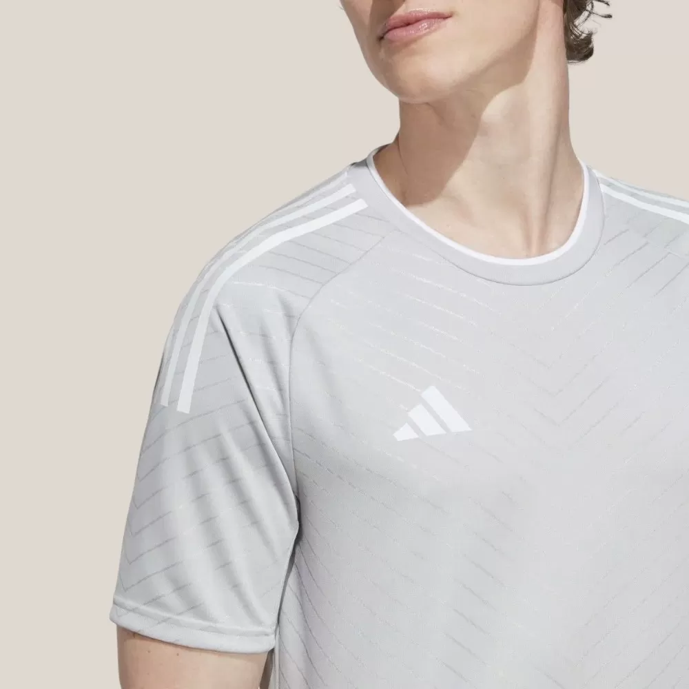 Áo Thun Adidas Men's Campeon 23 Jersey - Xám Trắng / Size S