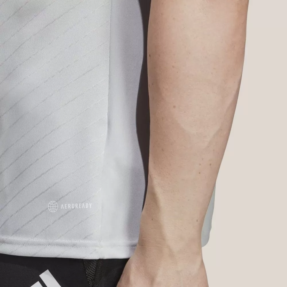Áo Thun Adidas Men's Campeon 23 Jersey - Xám Trắng / Size S