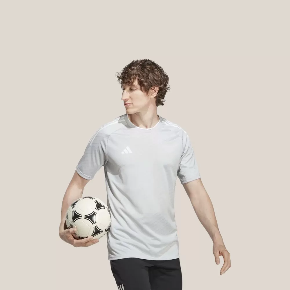 Áo Thun Adidas Men's Campeon 23 Jersey - Xám Trắng / Size S
