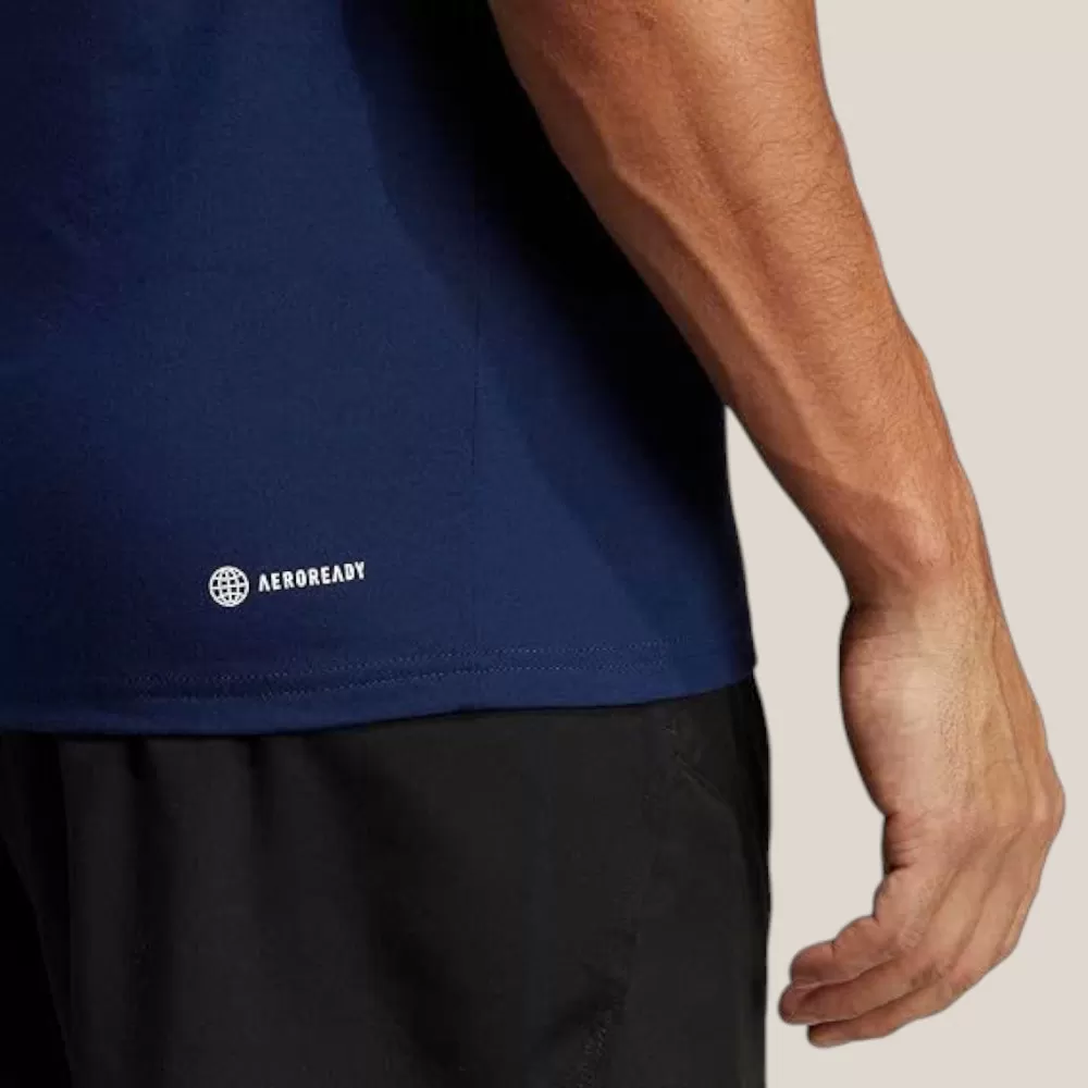 Áo Thun Adidas Men's Train Essentials Feelready Training Tee - Xanh Navy / Size XXXL