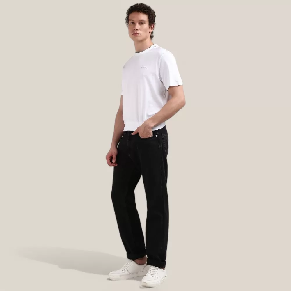 Áo Thun Calvin Klein Short Sleeve Shoulder Taping T-Shirt - Trắng / Size M