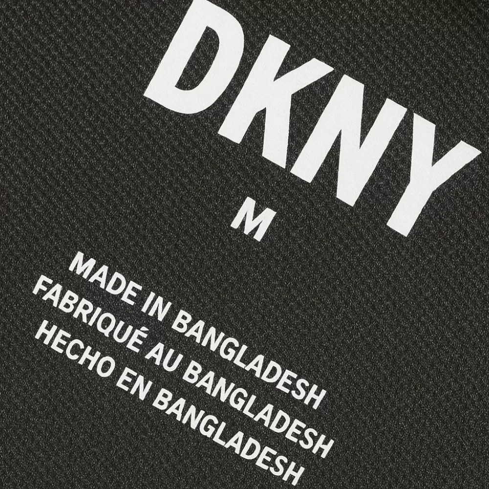 Áo Thun DKNY Collared T-shirt - Đen / Size M