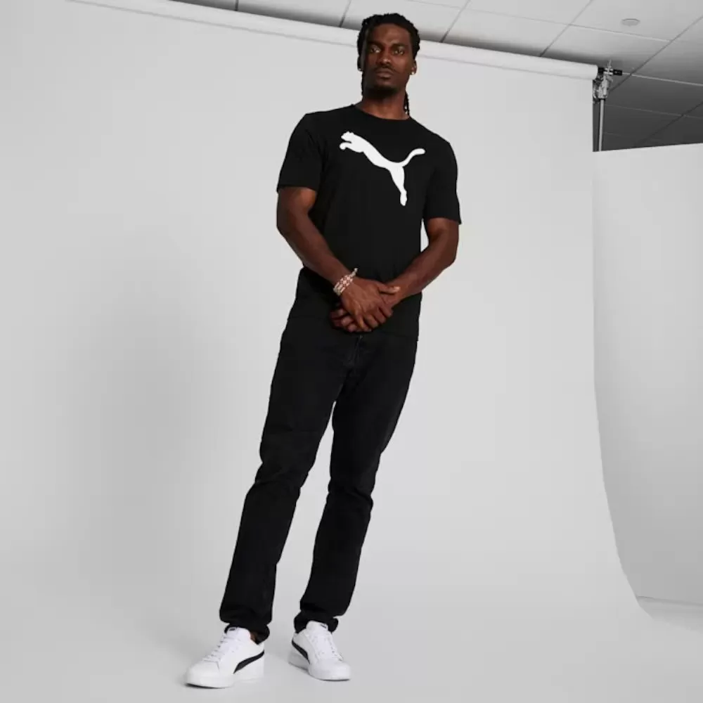 Áo Thun Puma Essentials Big Cat Men's Tee - Đen / Size M