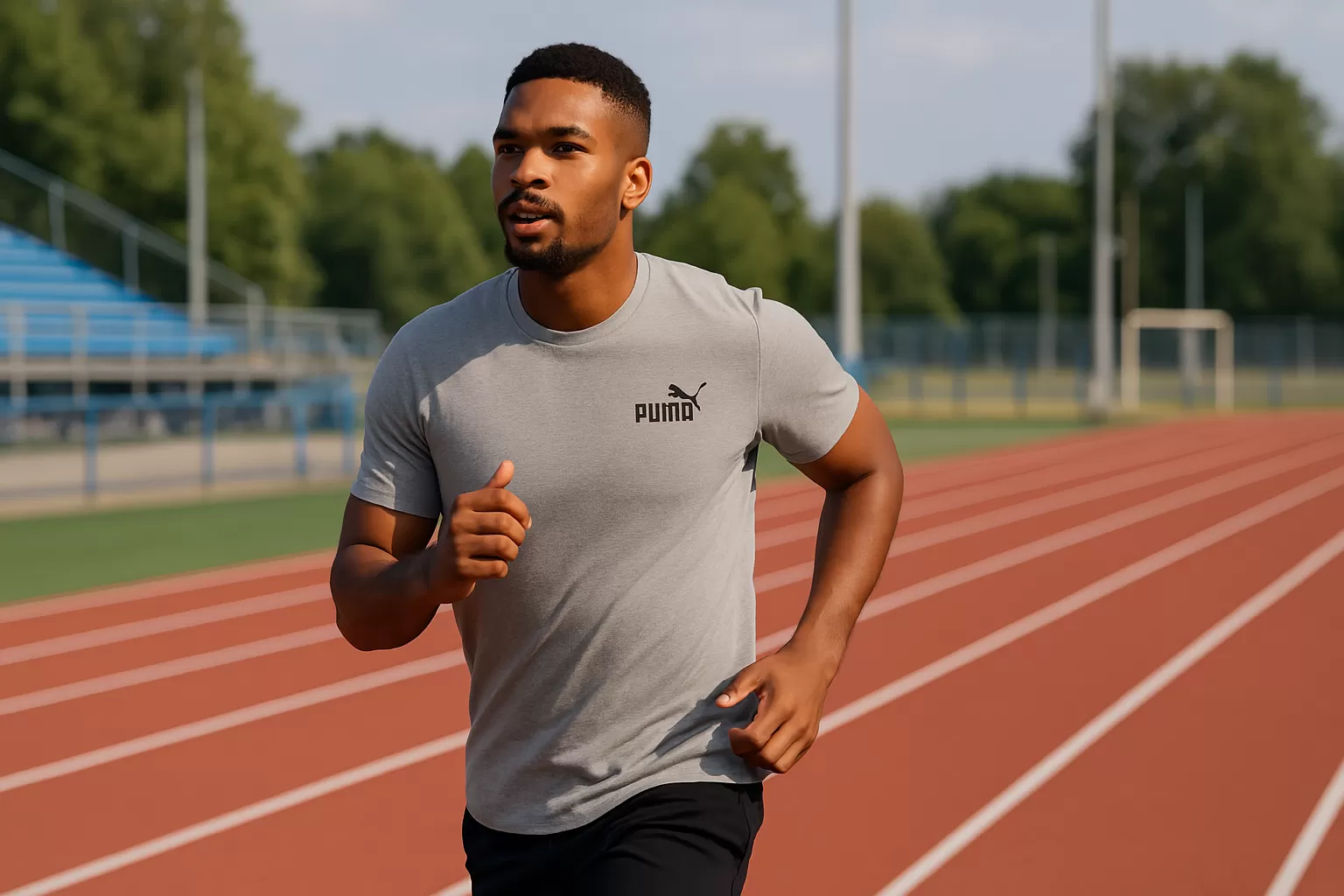 Áo thun Puma Essentials No. 1 Logo Men's Tee xám size M mang đến sự thoải mái và phong cách thể thao hiện đại. Chuẩn form áo thun Puma cao cấp.