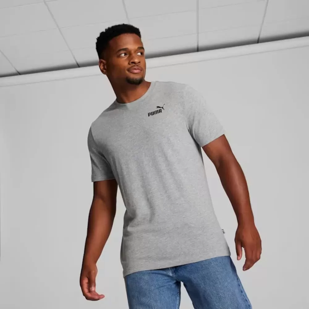 Áo Thun Puma Essentials No. 1 Logo Men's Tee - Xám / Size M