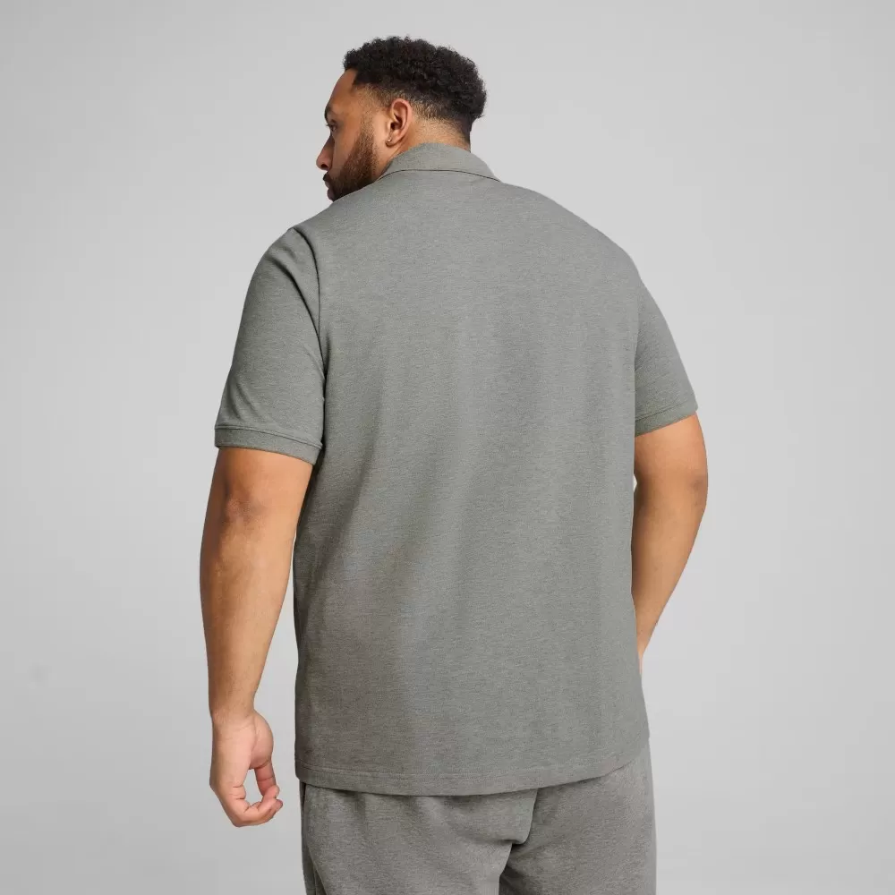 Áo Thun Puma Essentials Men's Pique Polo - Xám / Size L