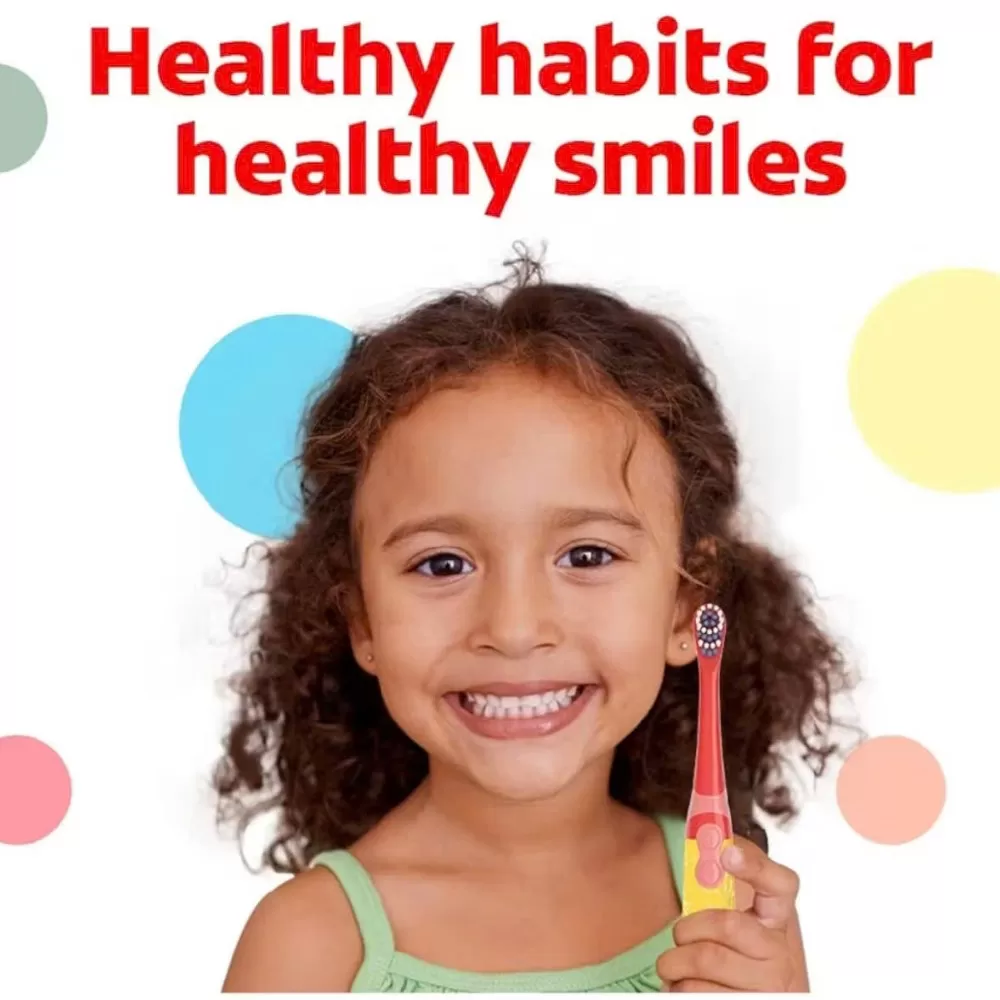 Bàn chải đánh răng điện Colgate Pokemon với hình ảnh Pokemon dễ thương, giúp bé yêu thích việc chải răng, bảo vệ nướu và làm sạch răng hiệu quả.