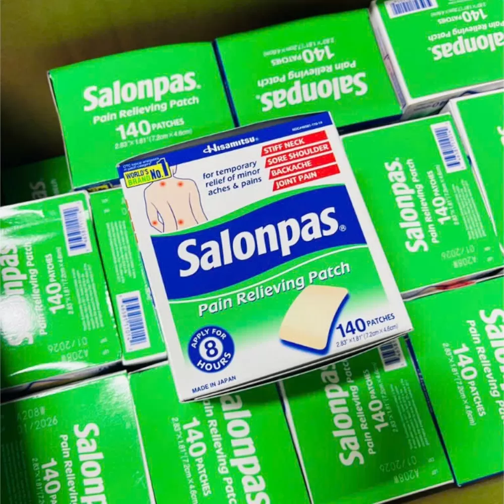 Salonpas Pain Relieving Patch - 140 Patches