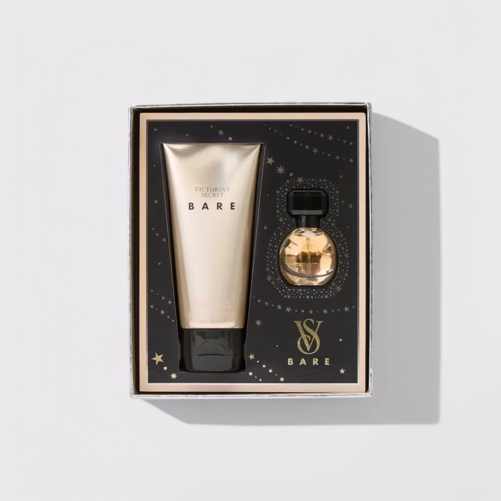 Gift Set Victoria's Secret Bare, Nước Hoa Mini & Sữa Dưỡng Thể