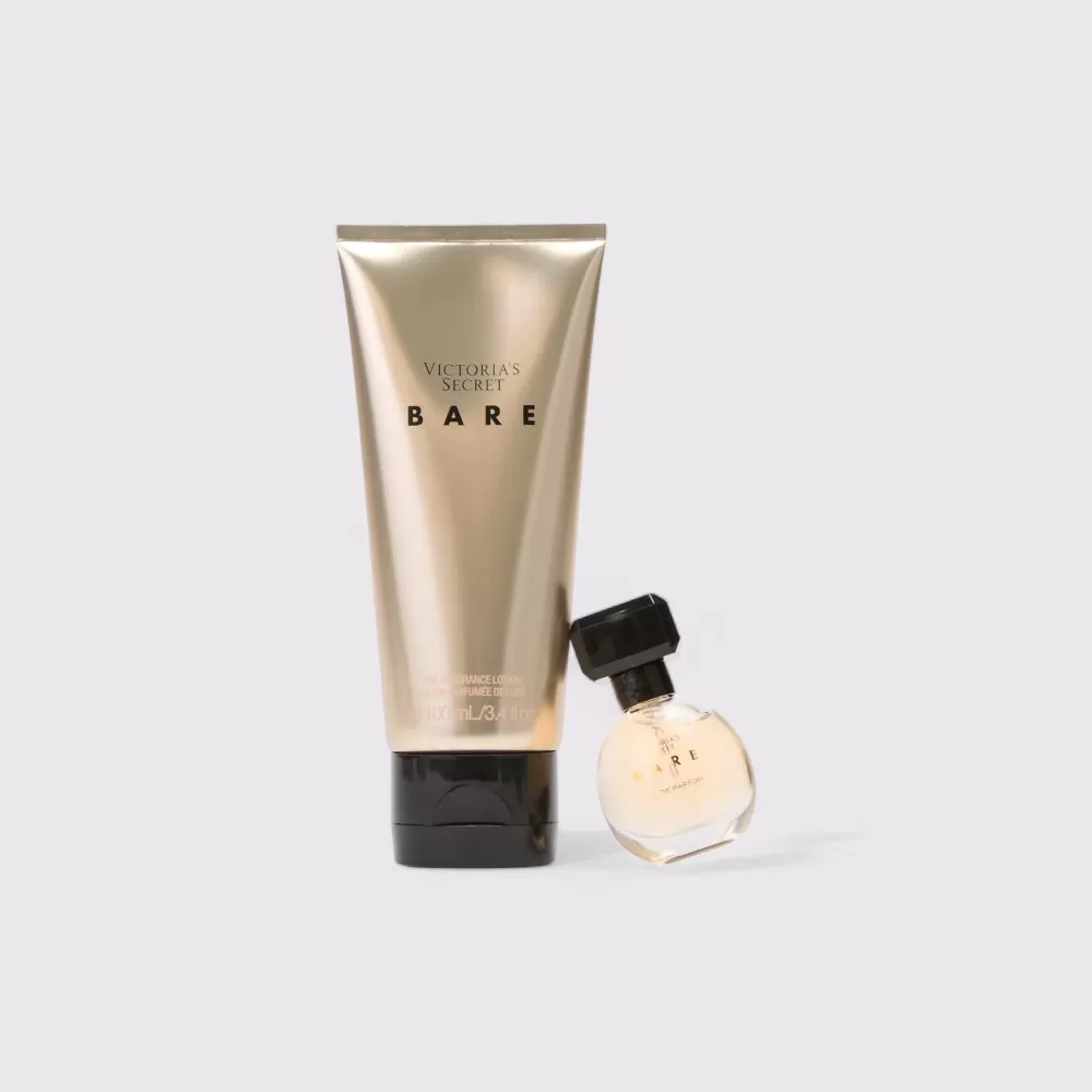 Gift Set Victoria's Secret Bare, Nước Hoa Mini & Sữa Dưỡng Thể