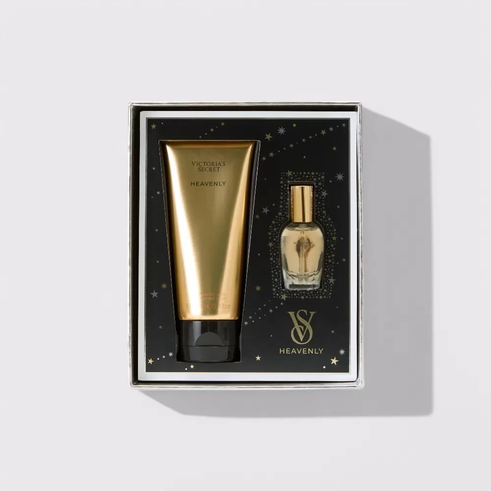 Gift Set Victoria's Secret Heavenly, Nước Hoa Mini & Sữa Dưỡng Thể