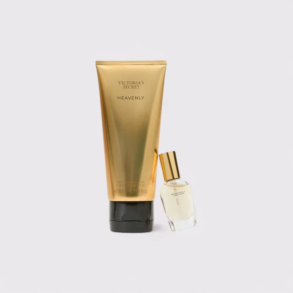 Gift Set Victoria's Secret Heavenly, Nước Hoa Mini & Sữa Dưỡng Thể