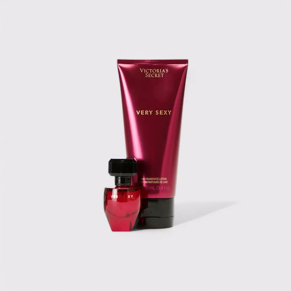 Gift Set Victoria's Secret Very Sexy, Nước Hoa Mini & Sữa Dưỡng Thể