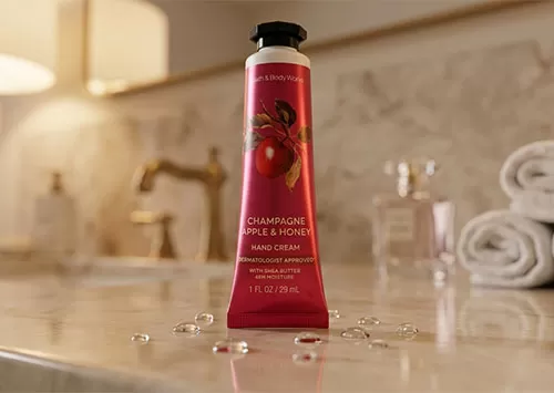 Kem dưỡng da tay Bath & Body Works Champagne Apple & Honey cung cấp độ ẩm v&agrave; hương thơm quyến rũ cho l&agrave;n da kh&ocirc;.