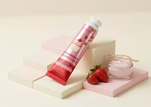 Kem dưỡng da tay Bath & Body Works Strawberry Pound Cake l&agrave;m giảm t&igrave;nh trạng nứt nẻ v&agrave; bong tr&oacute;c tr&ecirc;n da tay.