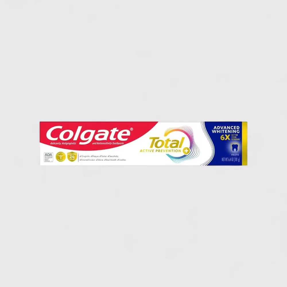Kem Đánh Răng Colgate Total Advanced Whitening | Set 5 packs x 181g