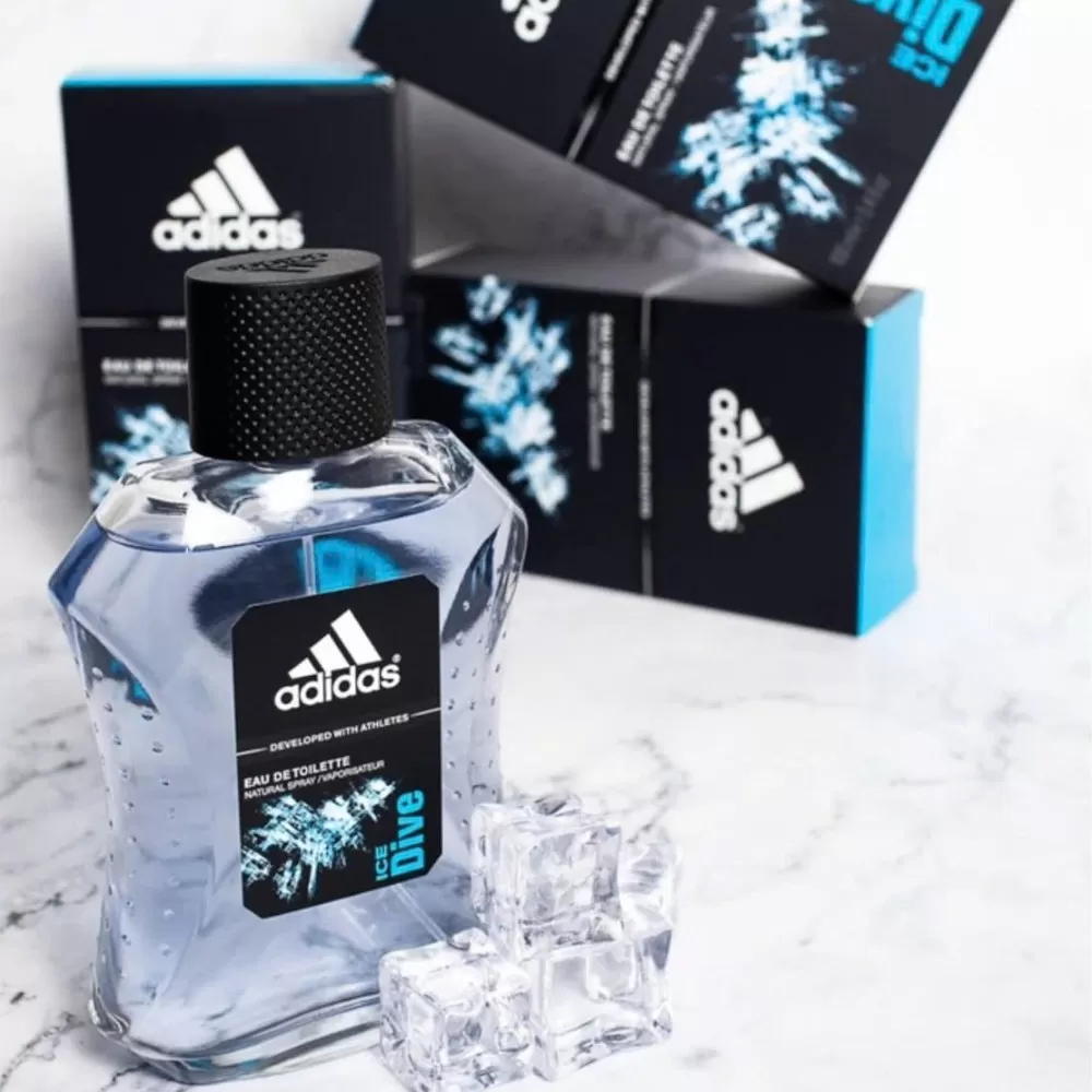 Adidas Ice Dive Eau de Parfum #100ml (Hộp bị cấn móp nhẹ do quá trình vận chuyển)