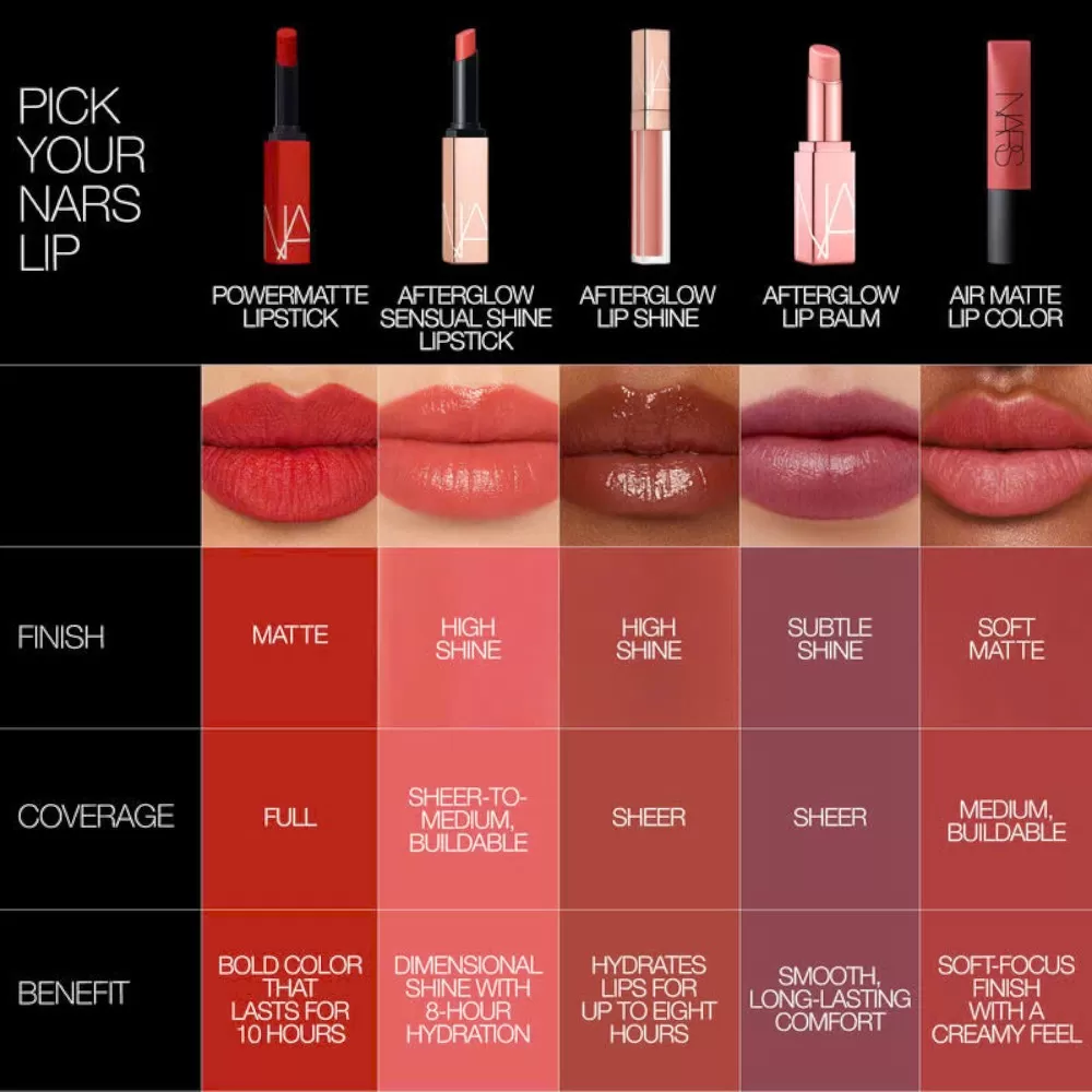 Son Kem NARS Air Matte Lip Color Gipsy - Soft Berry Red