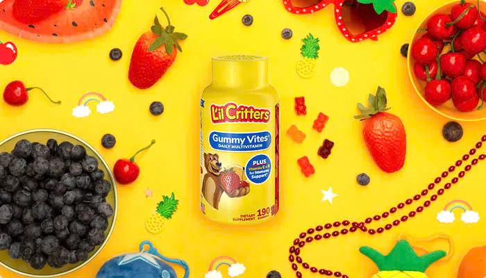 Kẹo dẻo vitamin tổng hợp cho bé L’il Critters Gummy Vites giúp bổ sung dưỡng chất thiết yếu, hỗ trợ phát triển toàn diện cho bé với hương vị thơm ngon.