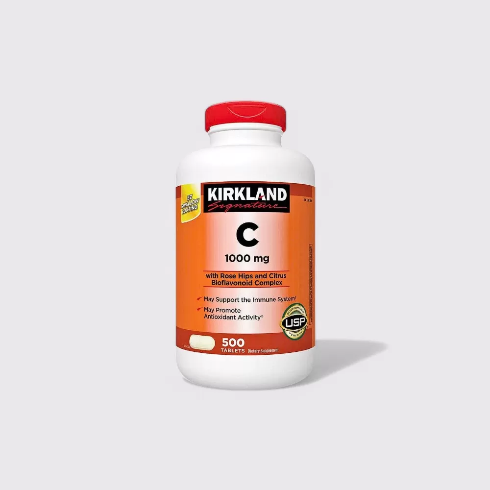 Viên Uống Bổ Sung Vitamin C 1000mg Kirkland #500 viên