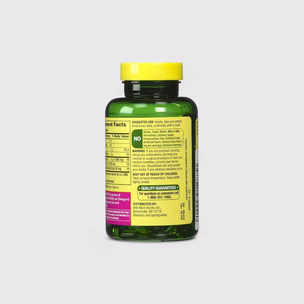 Tinh dầu hoa anh thảo Spring Valley Evening 1000mg #75 viên