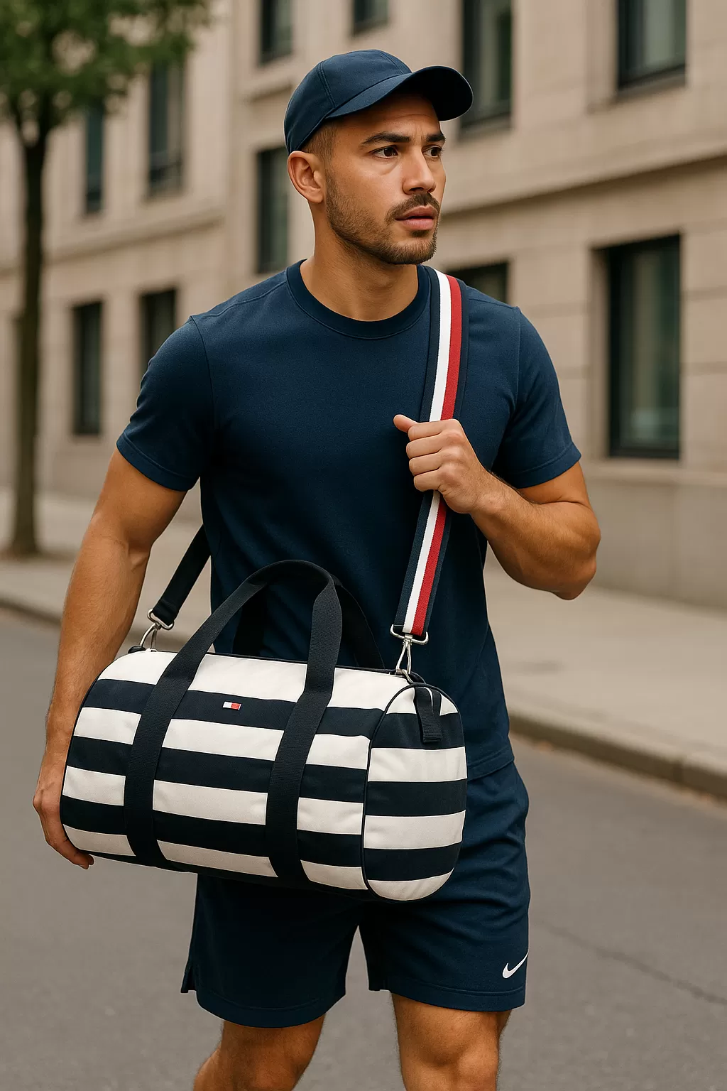 Mua túi xách thể thao Tommy Hilfiger Duffle Bag - White Tone, thiết kế thời trang, chất liệu bền bỉ. Sự lựa chọn lý tưởng cho những tín đồ thể thao.
