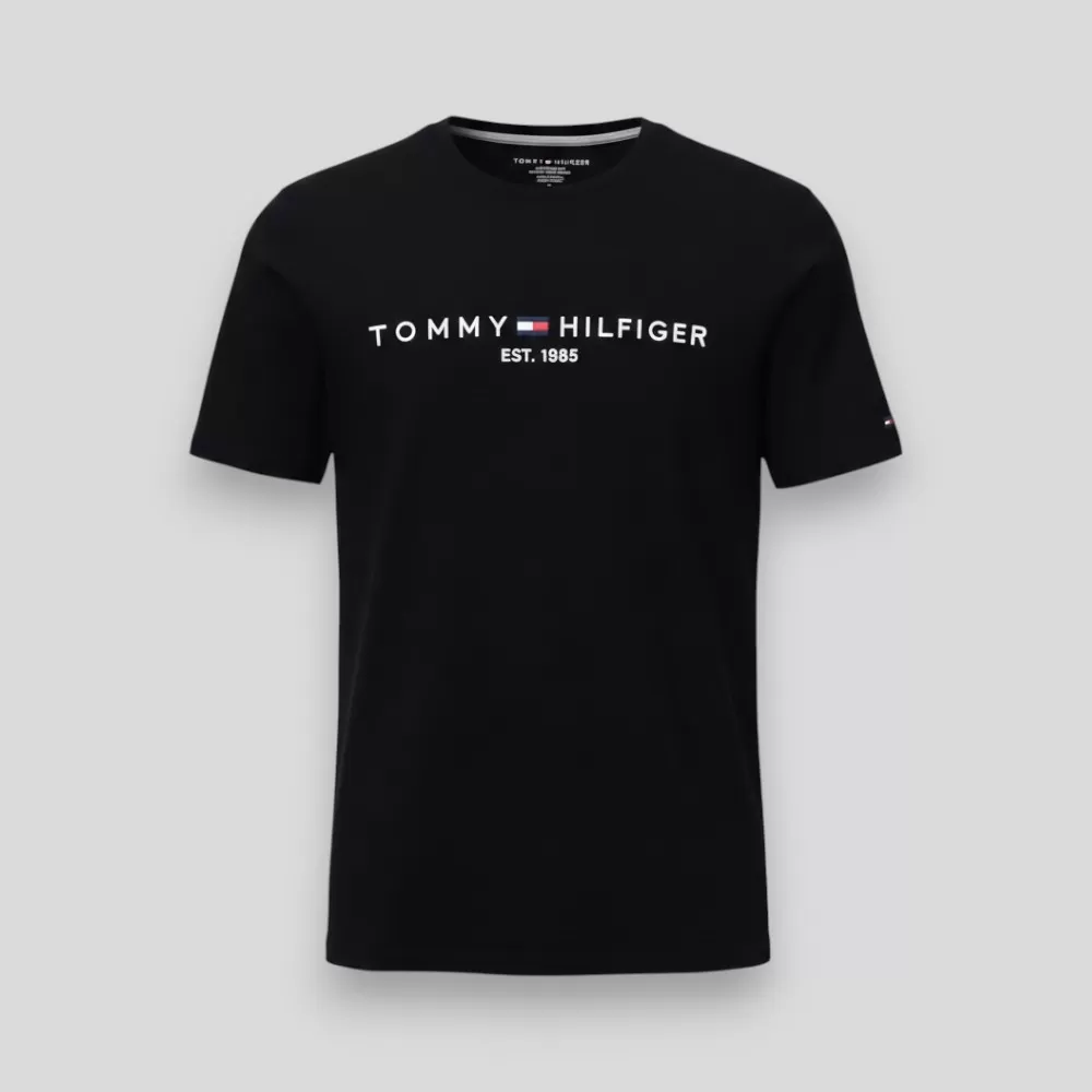 Tommy Hilfiger Embroidered Tommy Logo #Đen #Size L