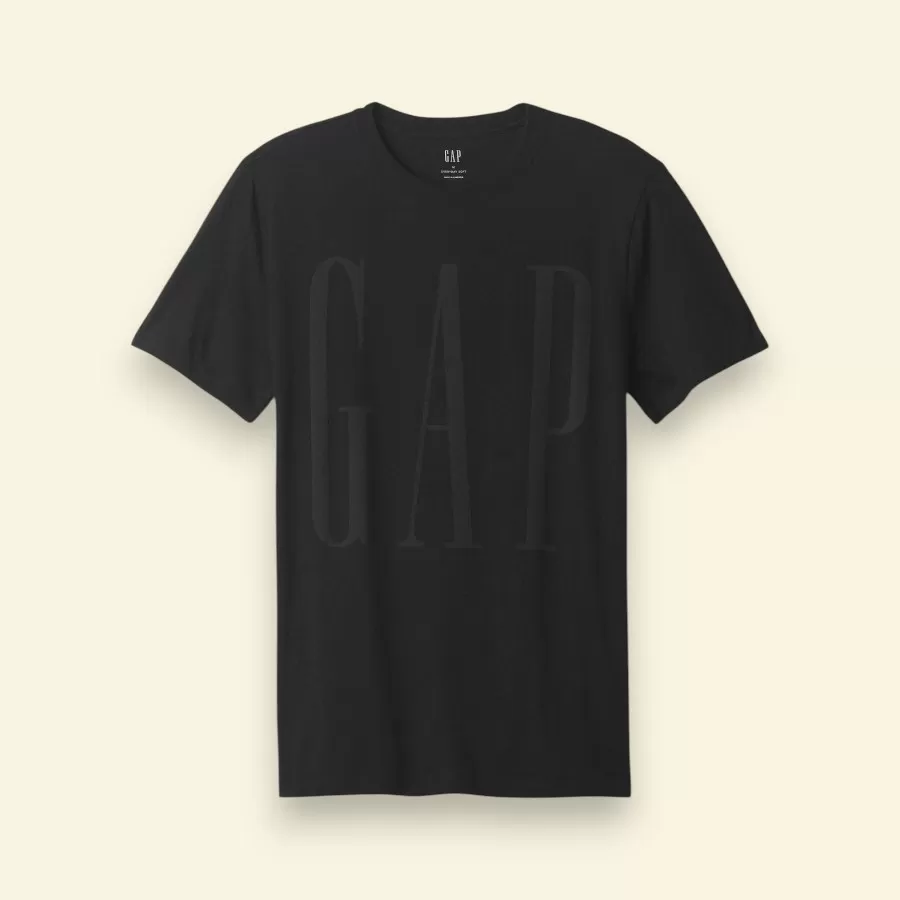 Gap Logo Everyday Soft Gap Logo T-Shirt #S #Đen