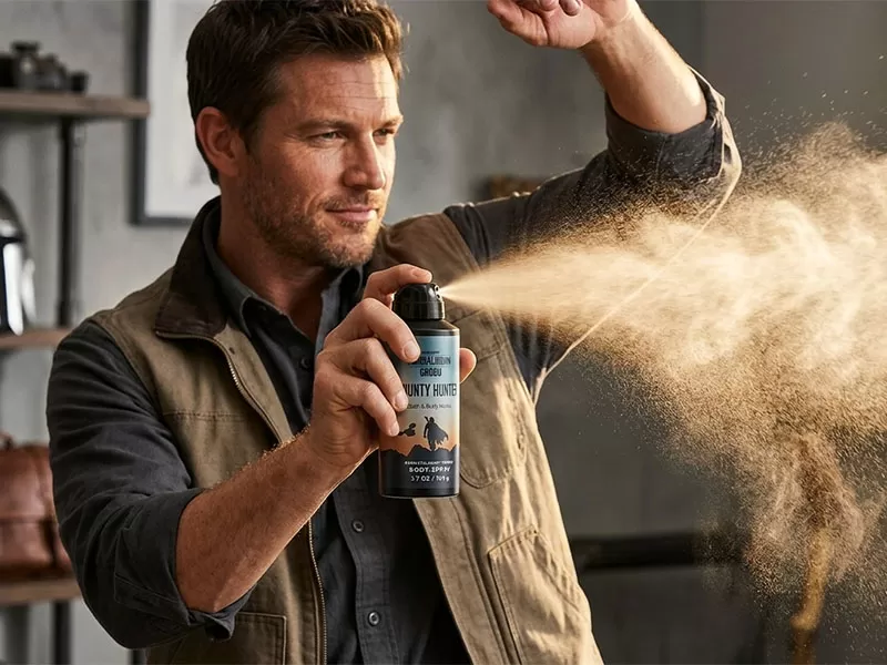 Xịt body nam Bounty Hunter, dưỡng ẩm khử m&ugrave;i hiệu quả