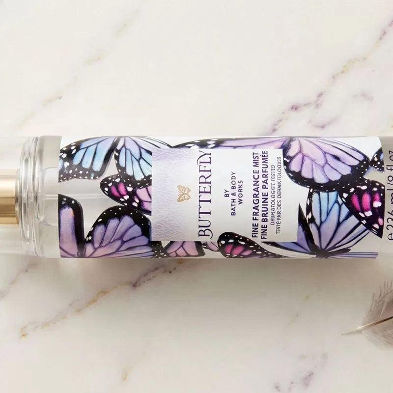 Xịt Thơm Toàn Thân Butterfly - Bath & Body Works - 236ml
