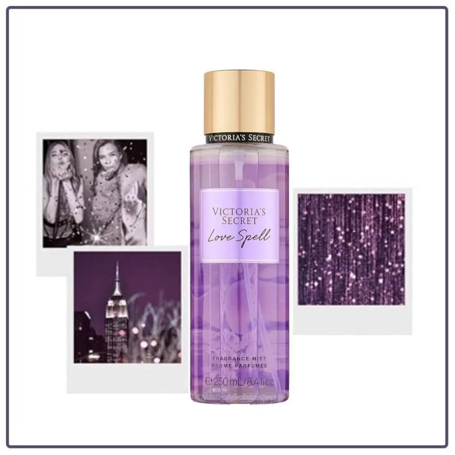 Body Mist Victoria's Secret Love Spell Fragrance Mist Spray 8.4 Oz