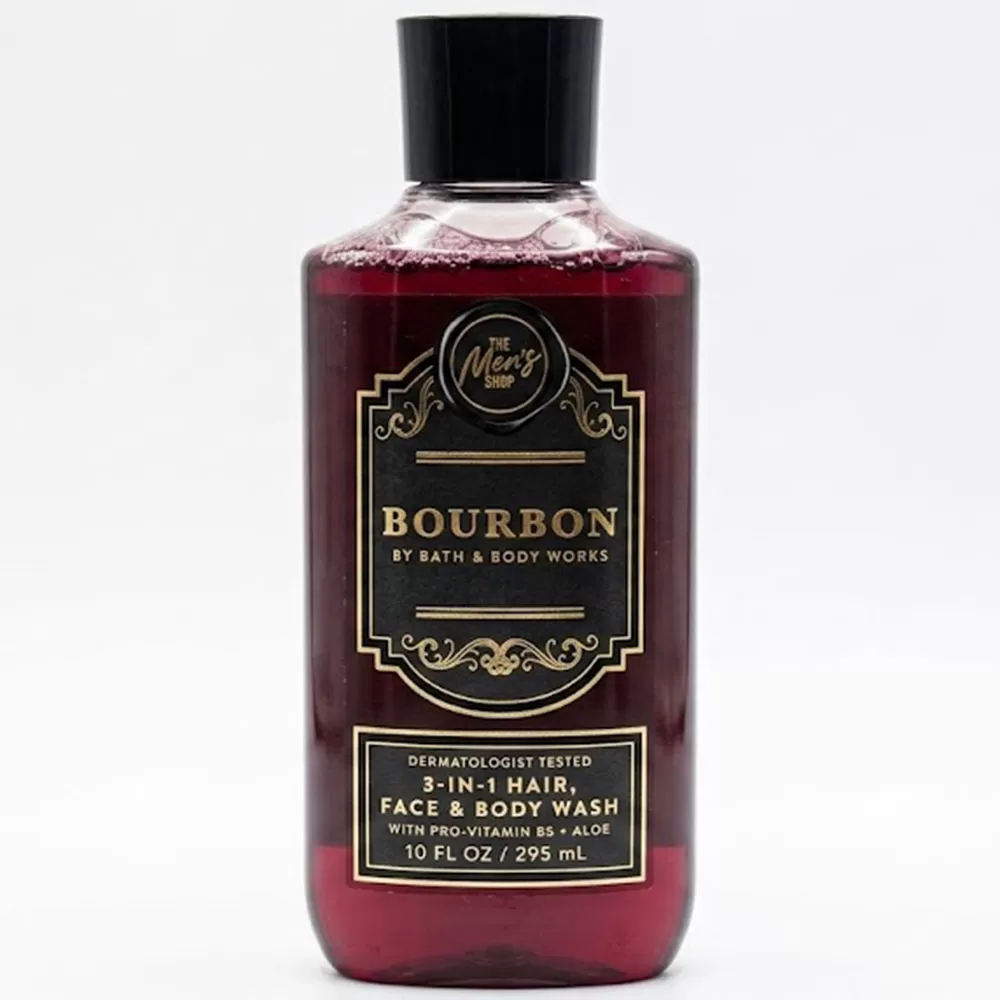 Bourbon (New 2026) 3-in-1 Hair, Face & Body Wash | Bath & Body Works - 295ml
