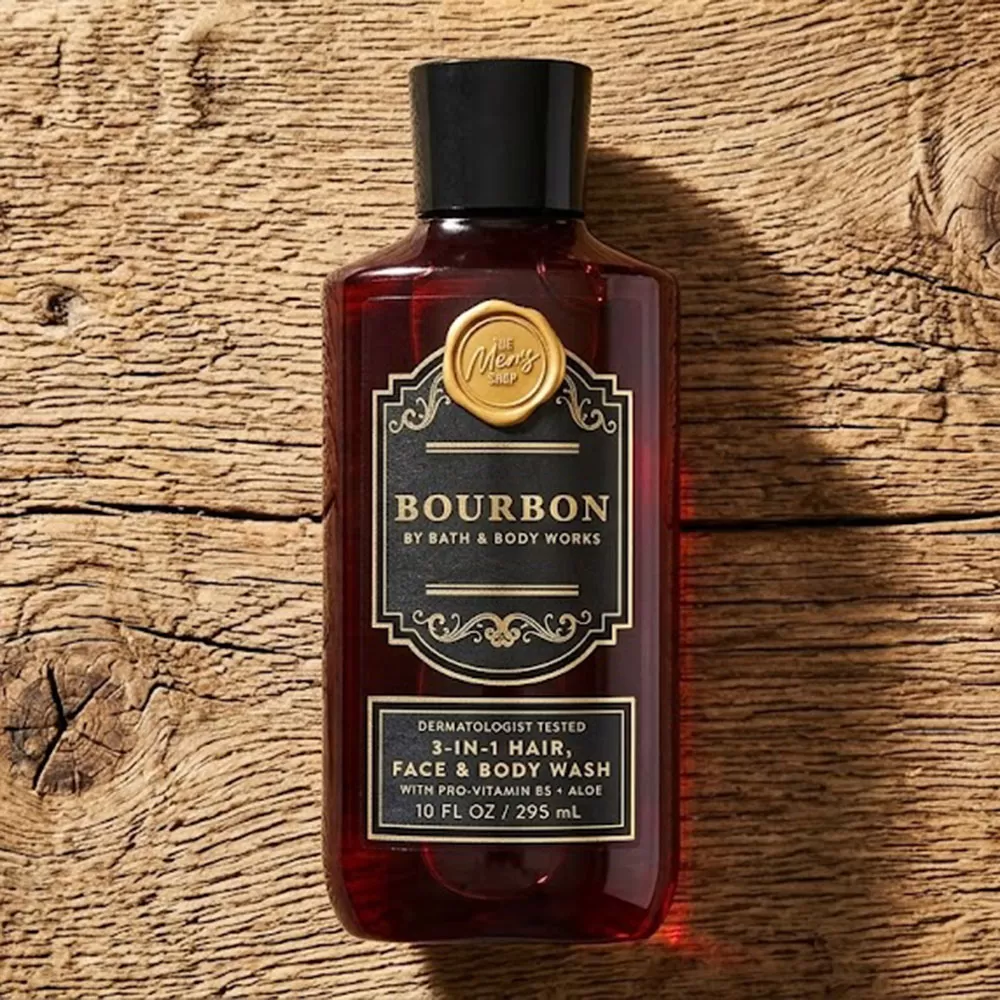 Bourbon (New 2026) 3-in-1 Hair, Face & Body Wash | Bath & Body Works - 295ml