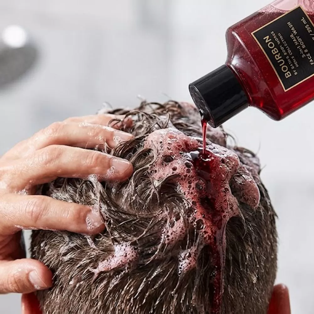 Bourbon - 3-in-1 Hair, Face & Body Wash | Bath & Body Works - 295ml