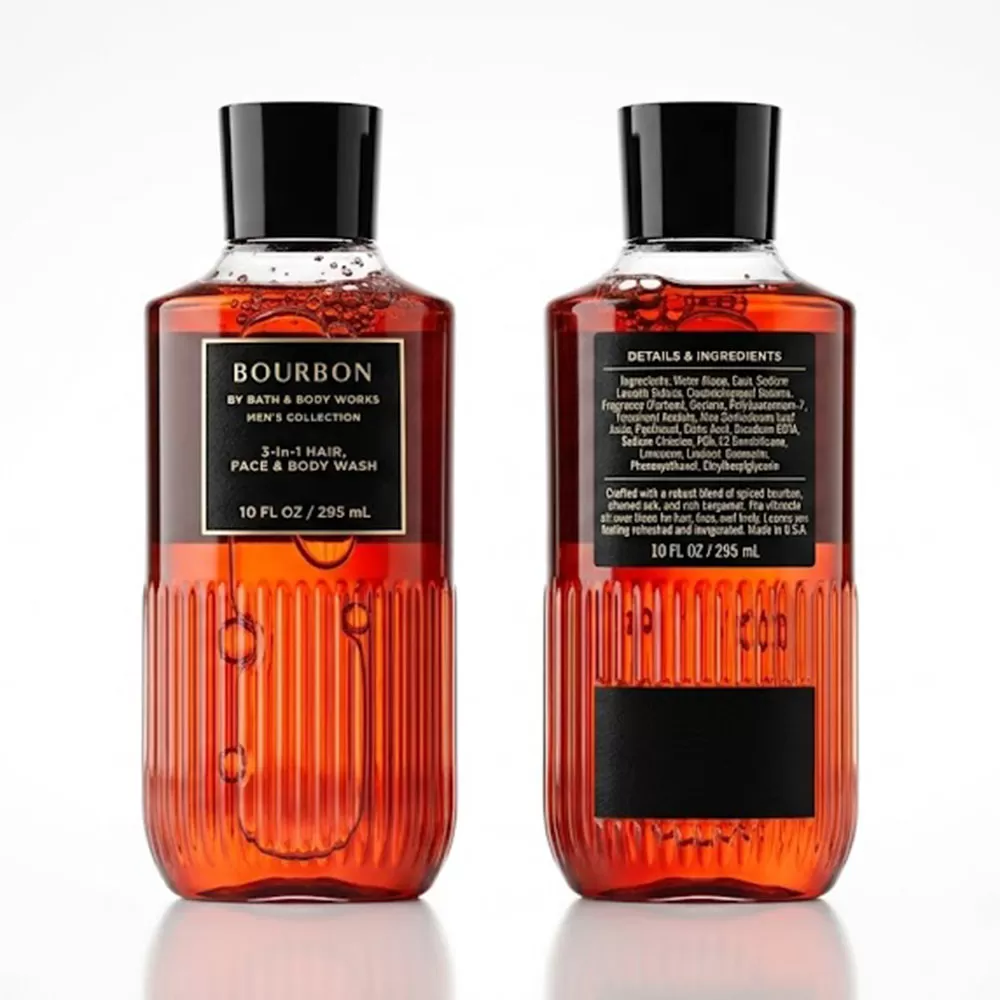 Bourbon - 3-in-1 Hair, Face & Body Wash | Bath & Body Works - 295ml