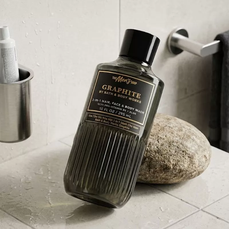 Sữa Tắm Gội - Rửa Mặt 3 In 1 Graphite - Bath & Body Works | 295ml