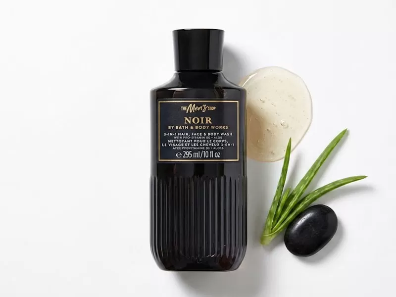 HT260 dầu gội nam chất lượng cao, sản phẩm Bath & Body Works Noir.