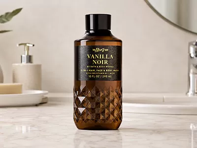 Sữa tắm gội nam Bath & Body Works Vanilla Noir giúp làm sạch da hiệu quả
