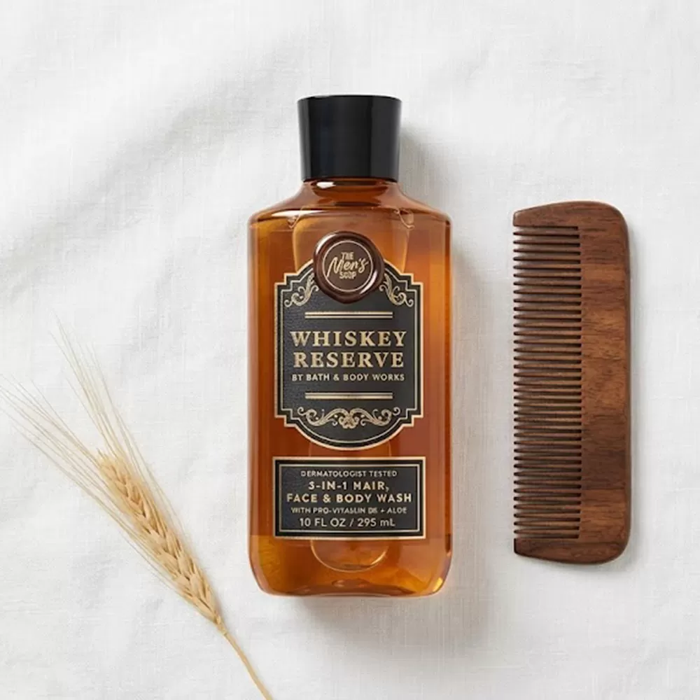 Whiskey Reserve - 3-in-1 Hair, Face & Body Wash | Bath & Body Works - 295ml
