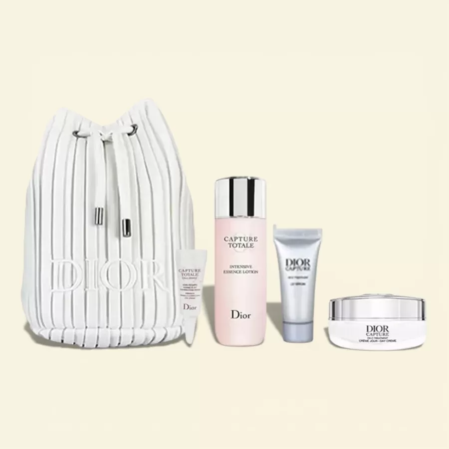Set Quà Dior Complimentary Dior Capture Gift #4 Pcs + Bag