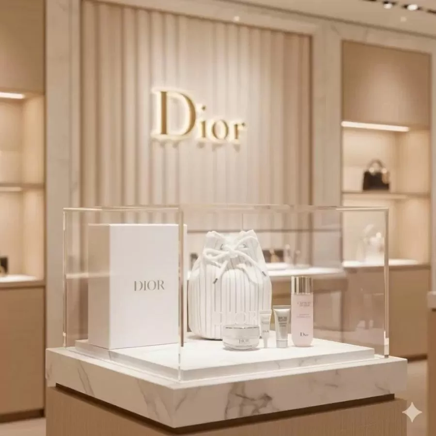 Set Quà Dior Complimentary Dior Capture Gift #4 Pcs + Bag