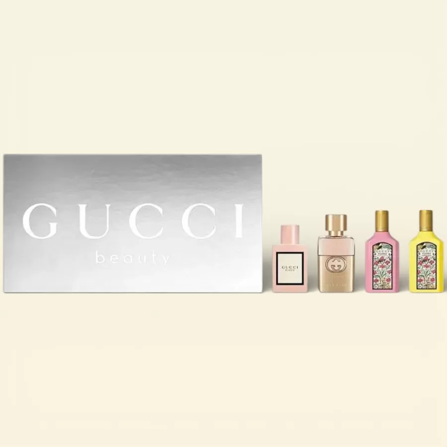 Gucci Eau De Parfum 4 Piece Gift Set #5ml