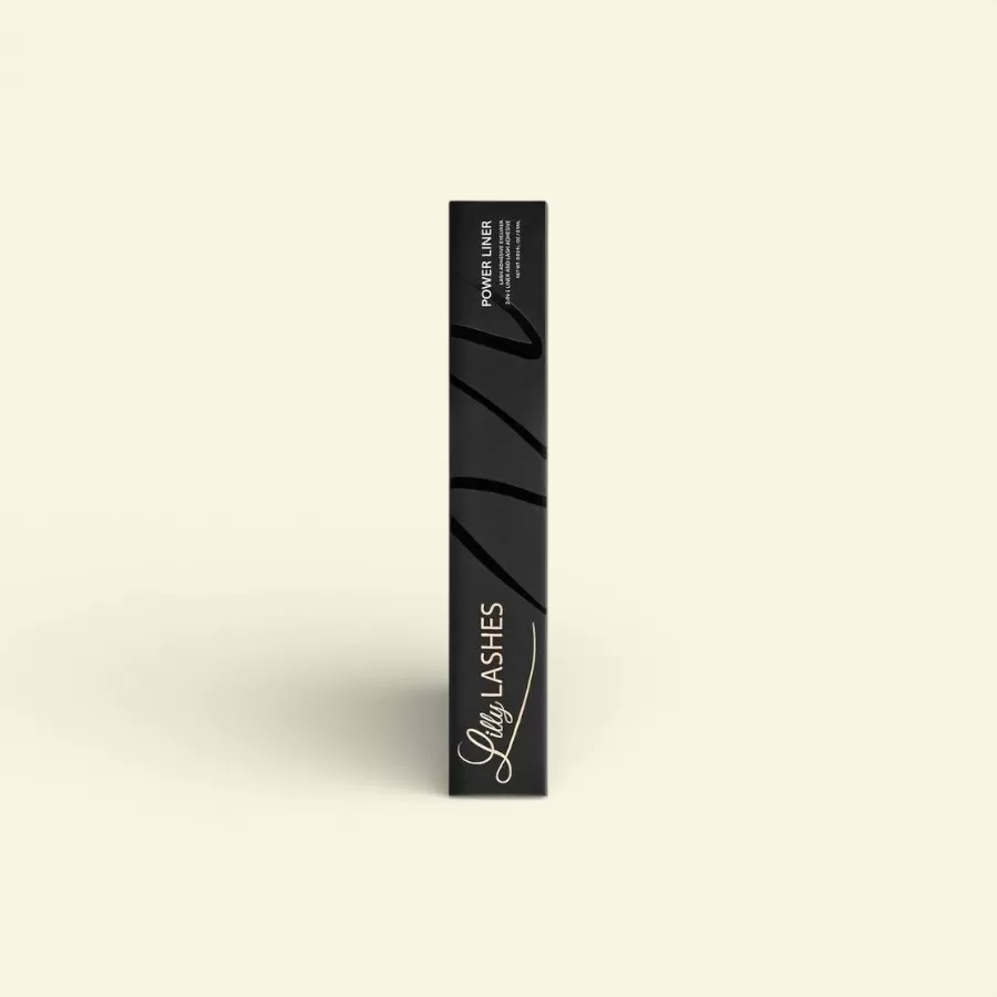 Kẻ Mắt Lilly Lashes Power Liner 2-in-1 Eyeliner And Lash Adhesive - Black - 0.03oz