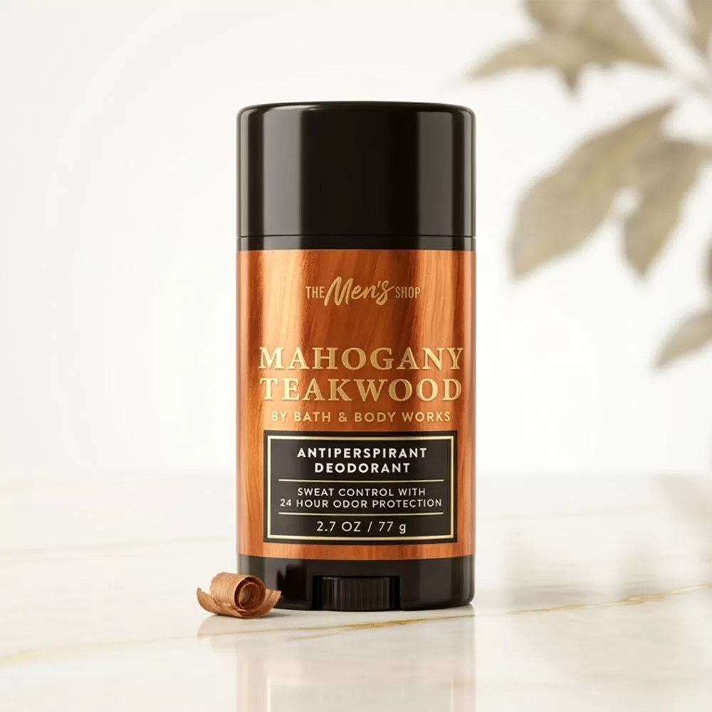 Mahogany Teakwood - Antiperspirant Deodorant Bath & Body Works - 2.7oz / 77g