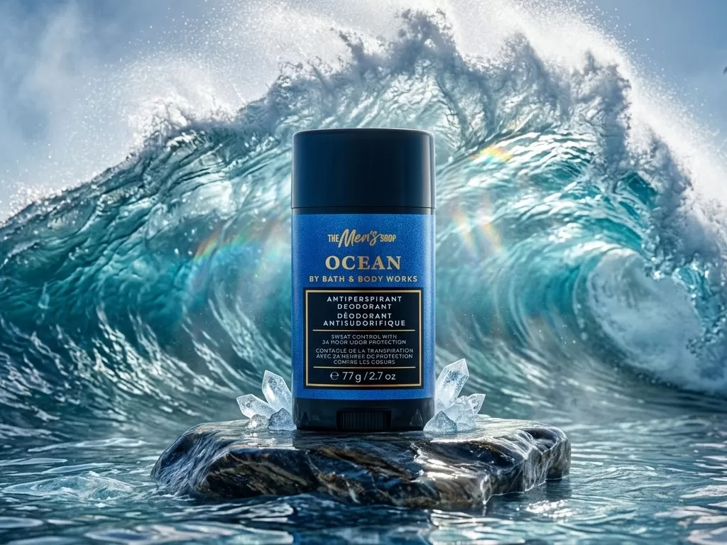Lăn khử m&ugrave;i Ocean Bath & Body Works mang hương thơm đại dương tươi m&aacute;t v&agrave; sảng kho&aacute;i.