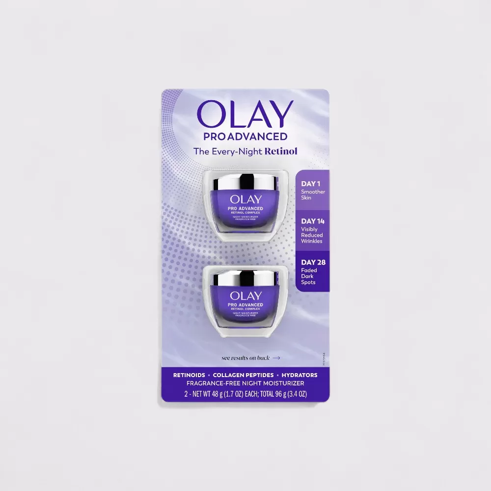 Kem Dưỡng Ẩm Chống Lão Hóa Pro Advanced Retinol Complex Night Moisturizer | Set 2 x 50g