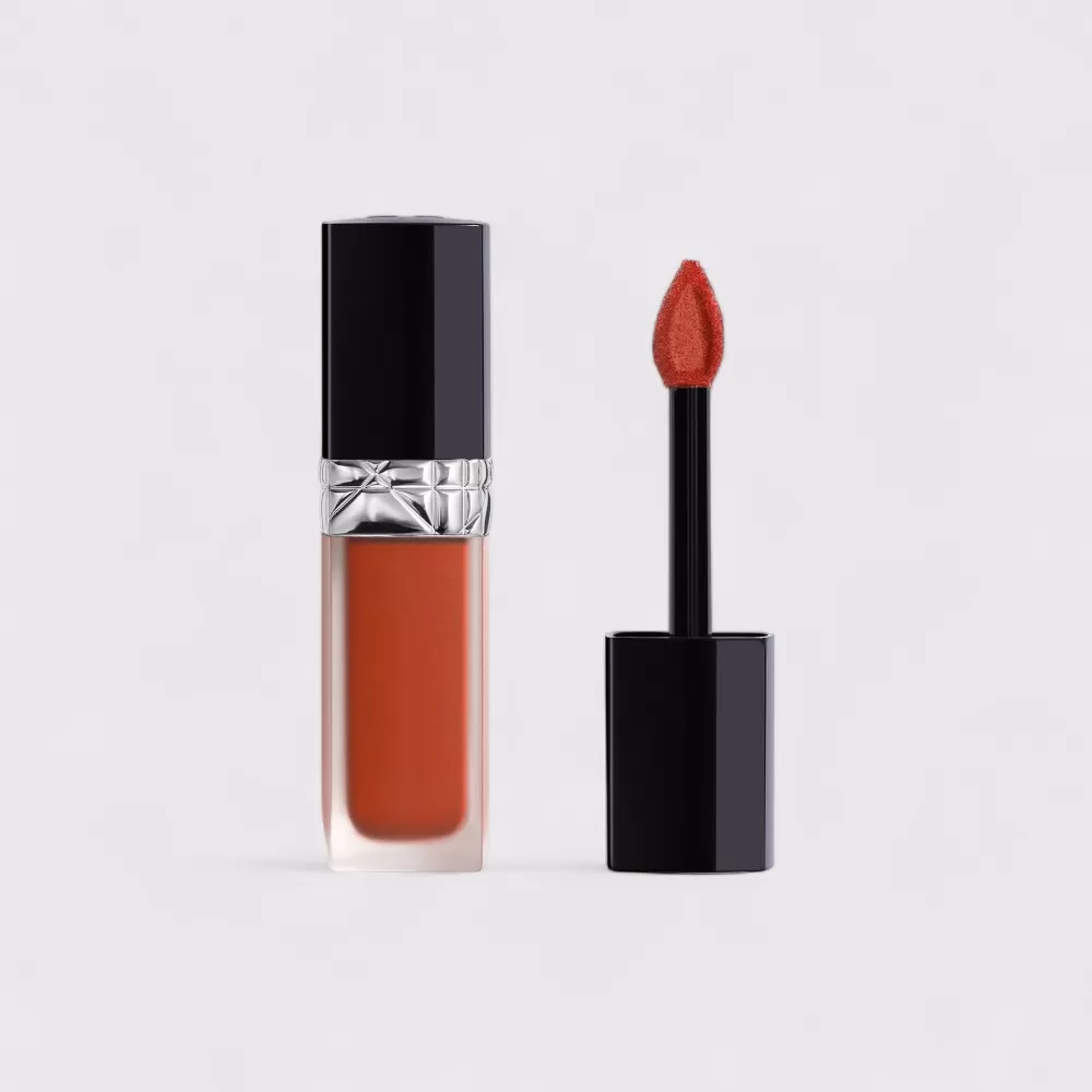 Son Kem Dior 840 Forever Radiant Rouge Forever Liquid Đỏ Cam Đất