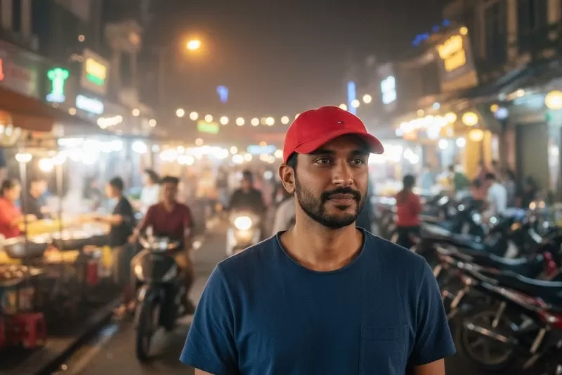 N&oacute;n nam Tommy Hilfiger Classic Baseball Cap đỏ ch&iacute;nh h&atilde;ng, logo th&ecirc;u sang trọng