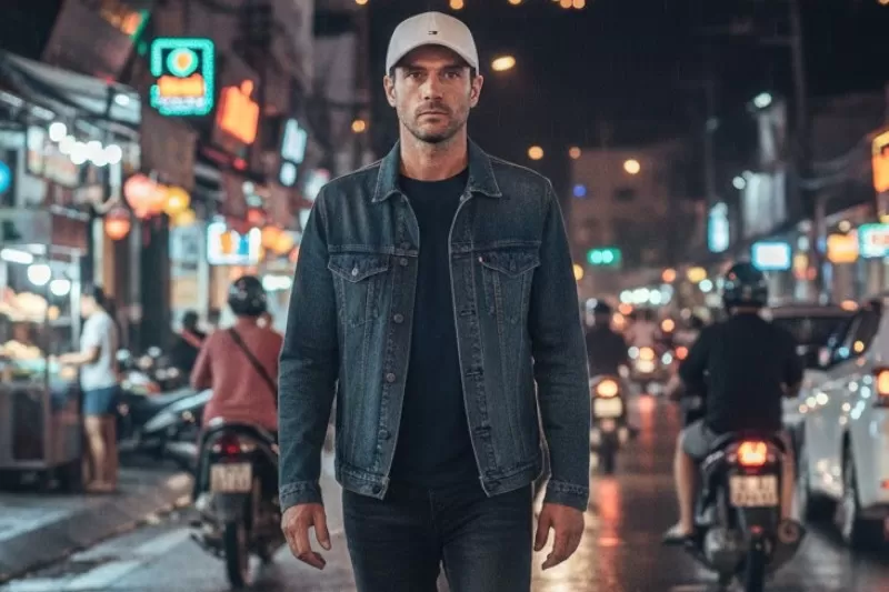 N&oacute;n nam Tommy Hilfiger Classic Baseball Cap trắng ch&iacute;nh h&atilde;ng, logo th&ecirc;u tinh tế