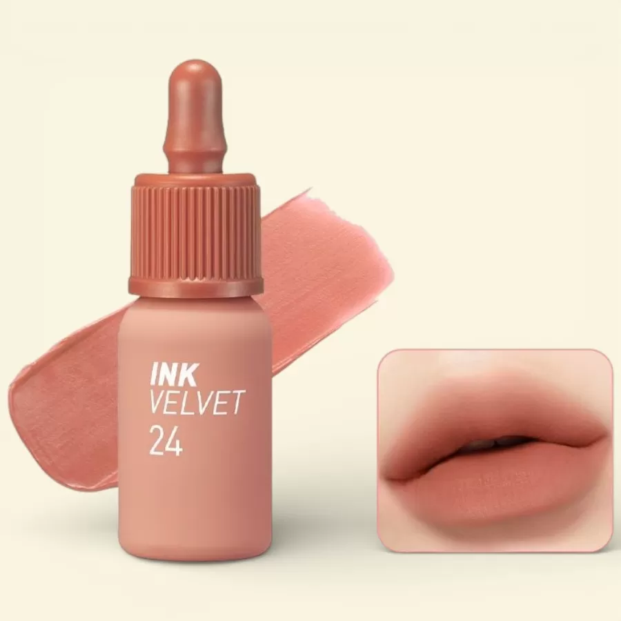 Son Kem Lì Peripera Ink Velvet Milky Nude 24